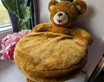 スツール&ベア ぬいぐるみ ヴィンテージ J.G.I ぬいぐるみクマ 機能的スツール ミュージカル