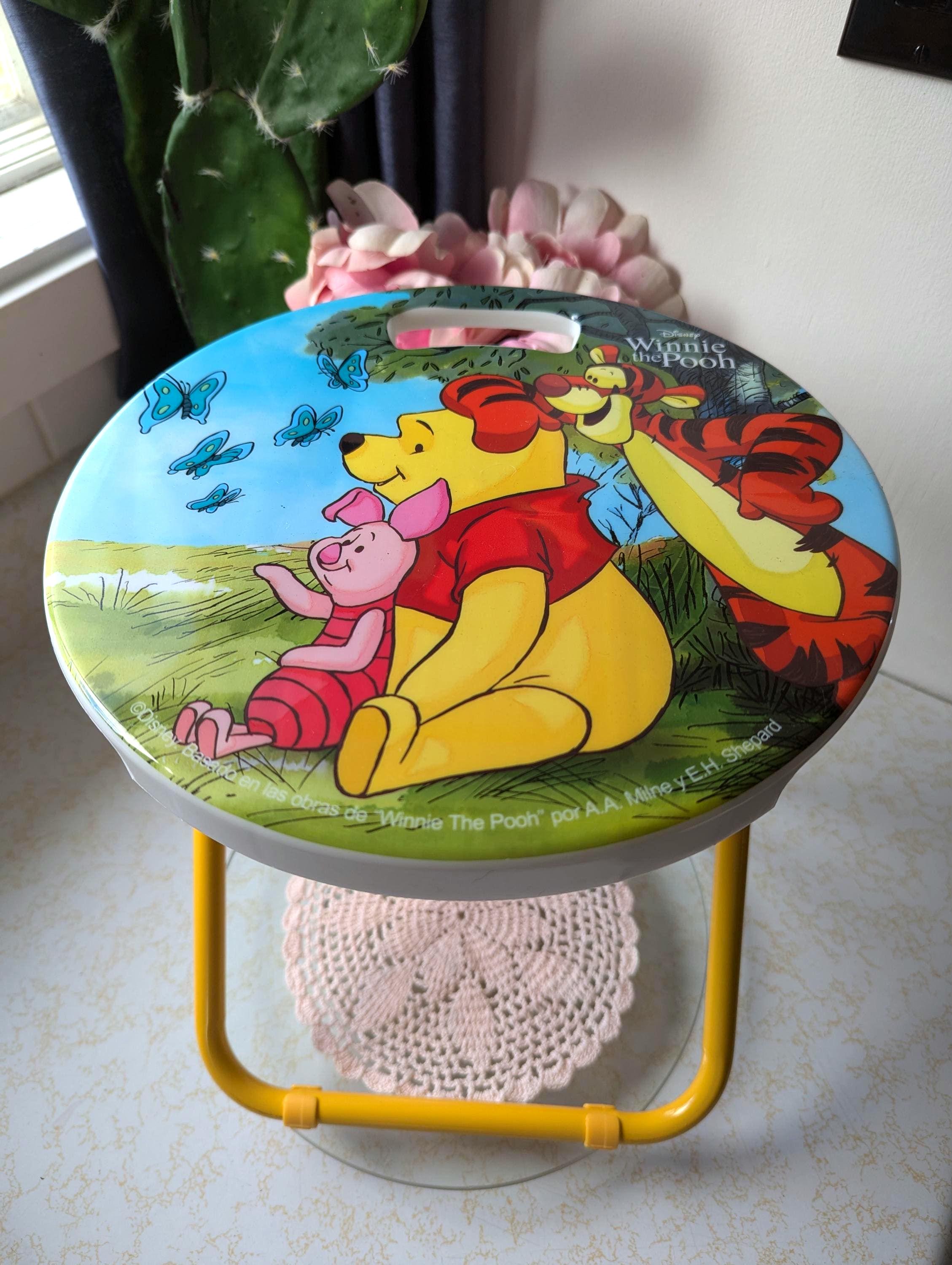 Winnie the Pooh Stool Folding Chair Bench Footrest Child Kids