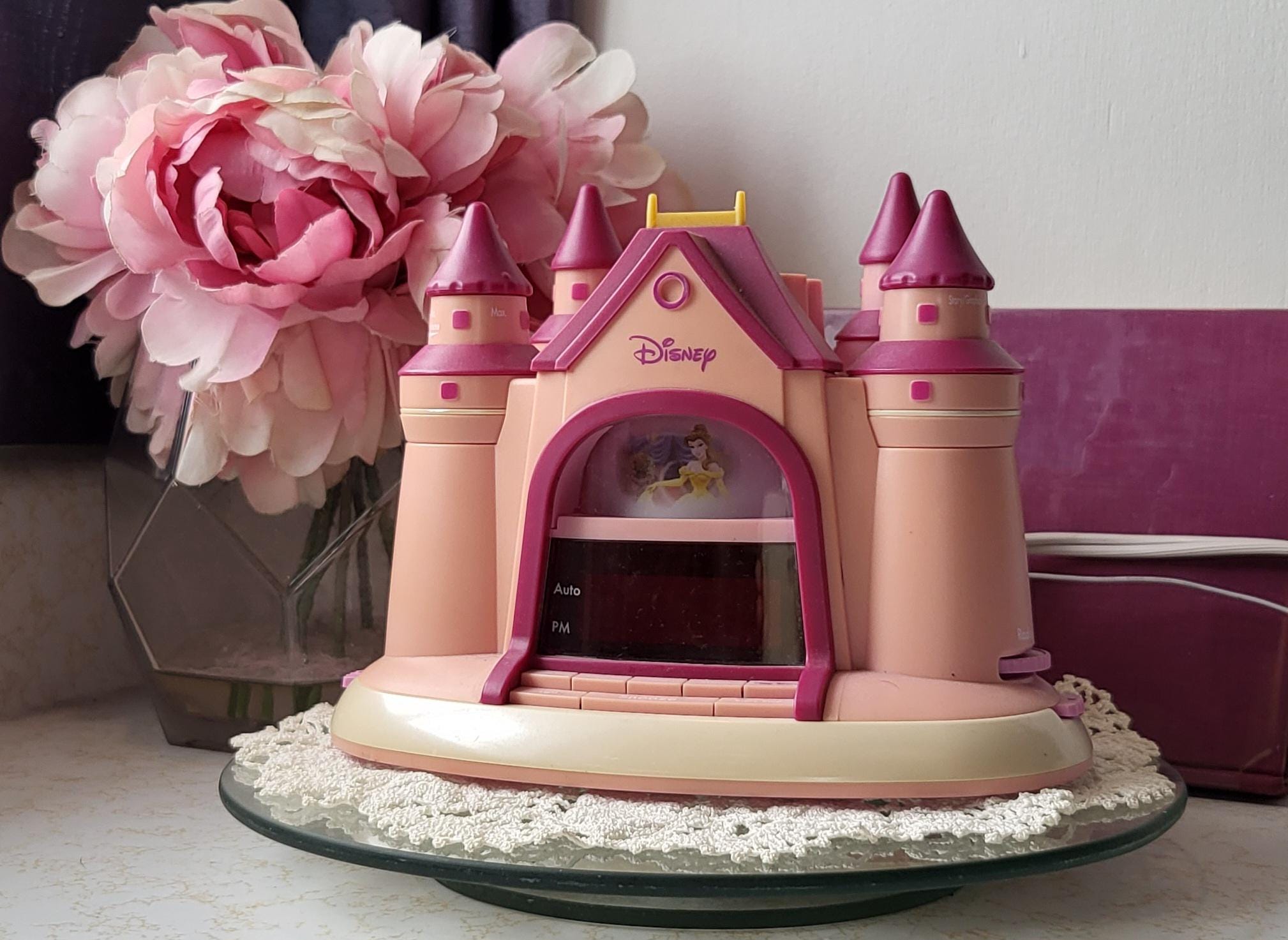 Vintage Disney Princess Castle Story Telling Alarm Clock Radio. - Etsy