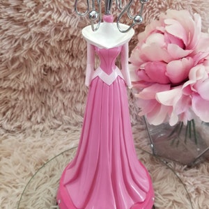 Grand Mannequin De Porte-bijoux En Relief Argenté, 38,7 Cm - État Comme Neuf !