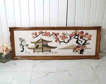 Vintage Mid-century Gravel Art Wall Hangings – Pebble Art Domestic