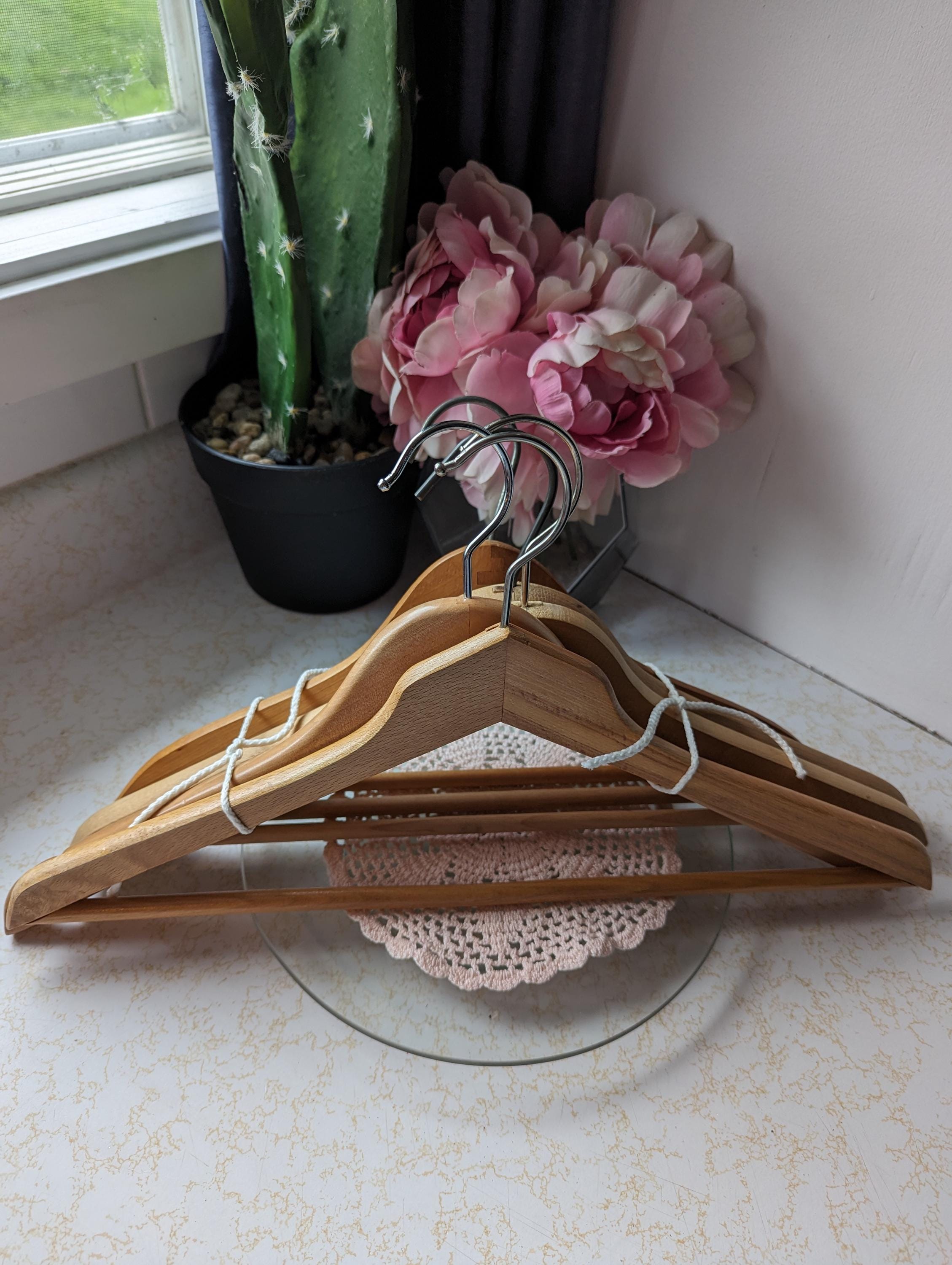 Wooden hangers primark sale