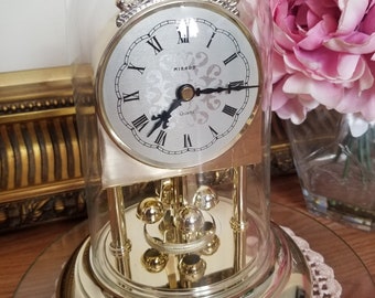 Vintage Mirado Plastic And Glass Dome Clock Made in Singapour