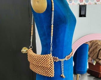 美品 ビンテージ WALBORG ウォルボーグ ビーズバッグ ショルダー 美品 ビンテージ WALBORG ウォルボーグ ビーズバッグ ショルダー