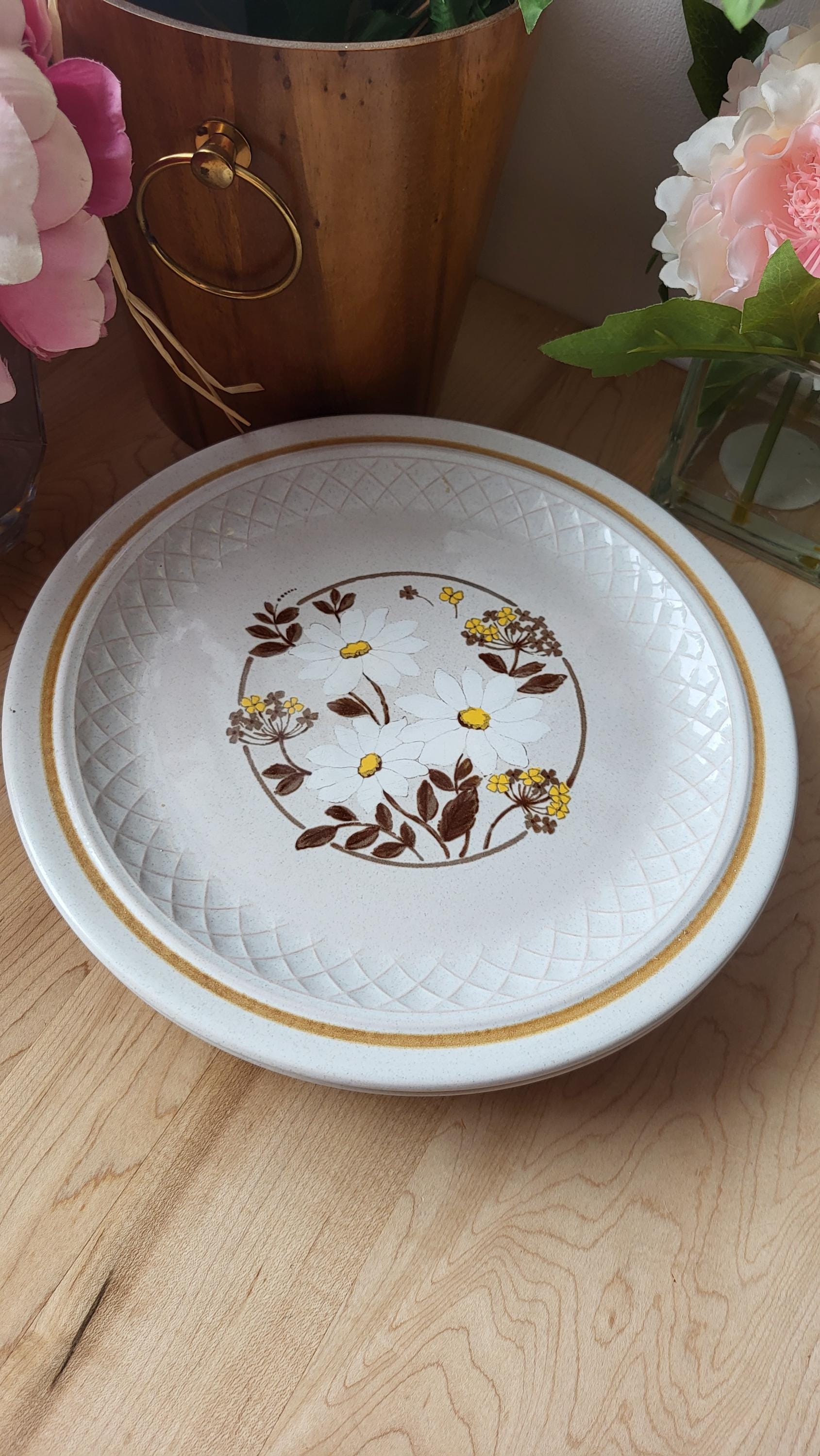 Set of 3 Vintage Nikko Color Stone 