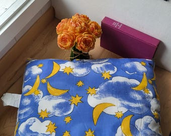 Vintage 90's Sun & Moon Pillow Celestial