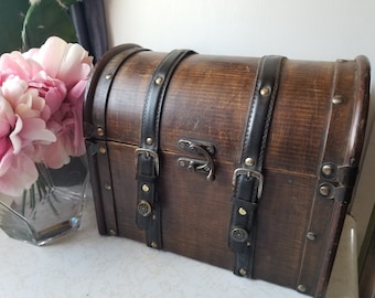 Pirate Chest, Treasure Chest, Pirate Decor, Pirate Birthday Party, Man Cave