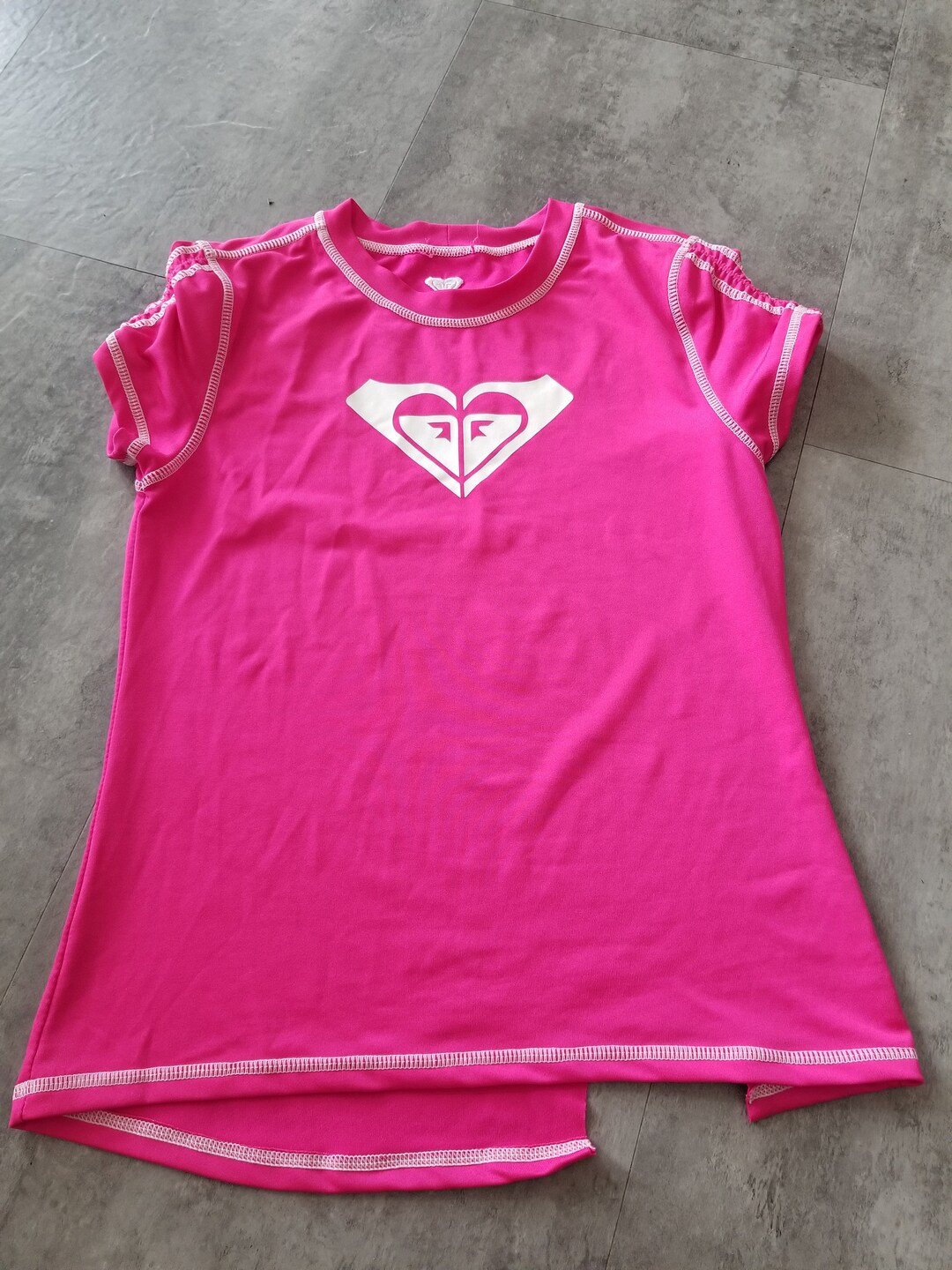 Vintage Y2K Roxy Pink Tank Top Swim Suit Shirt Size S Etsy