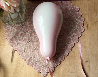 Vintage Pink Ceramic Balloons | Wall Hanging | Ceramic balloons  Gift for Kids | Baby Shower Balloons | Party Balloon