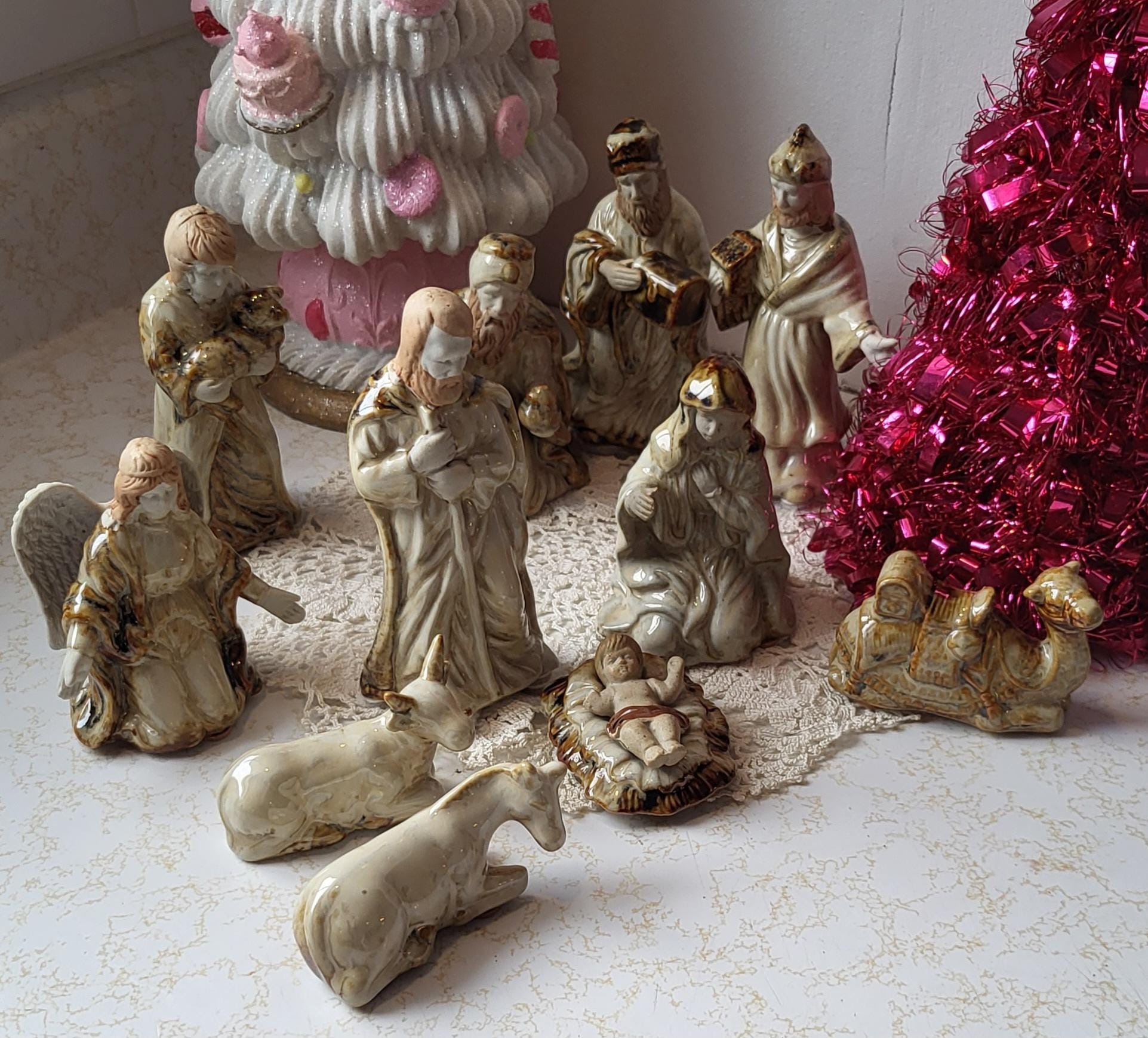 Kirkland Nativity Set Creche #988881 Costco Christmas RARE