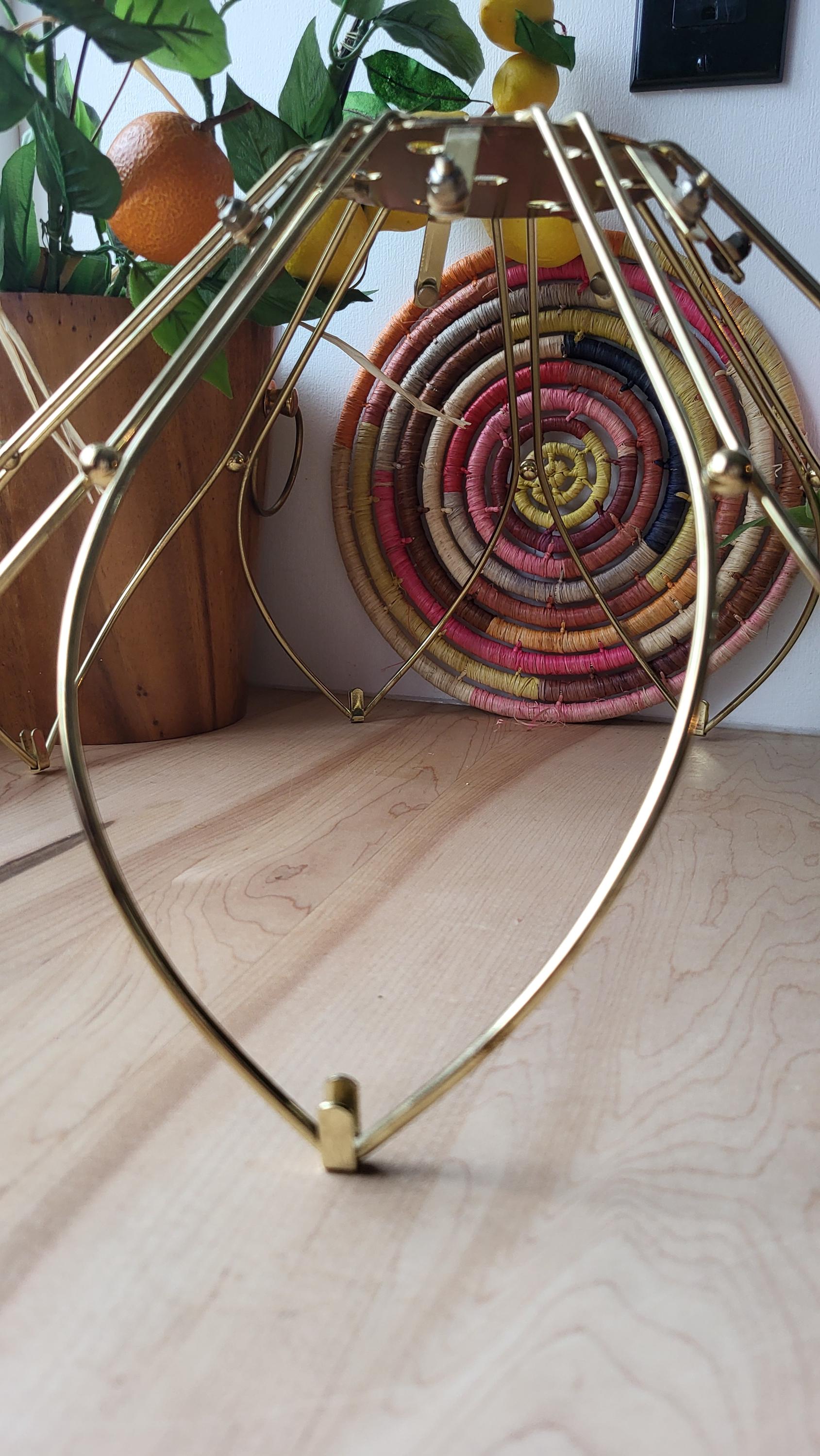 Vintage Metal Lamp Shade for Flower Lamp 7 Panels - Etsy