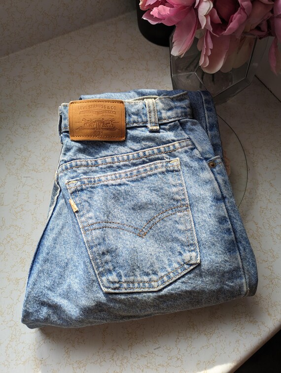 Vintage Levis 631 Orange Tab Faded Blue Jeans Made in Canada 28 X 29 Etsy Canada