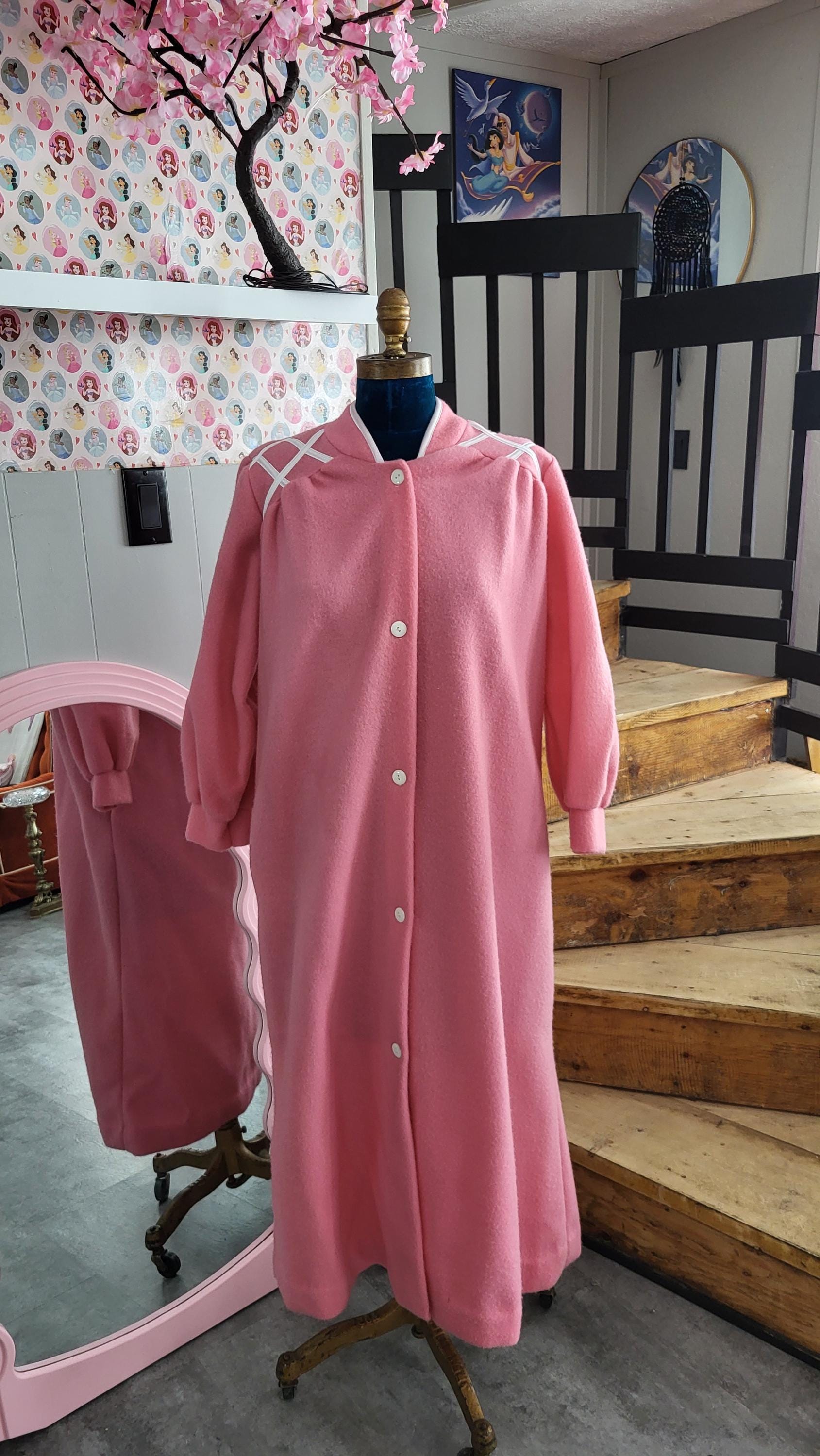 Button Through Dressing Gown