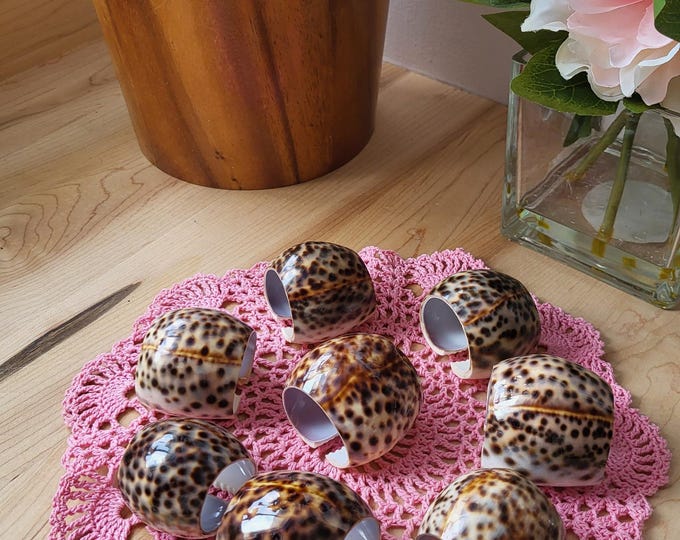 Vintage Tortoise Turtle Shell Look Napkin Holders Set of 8 Brown Silver ...