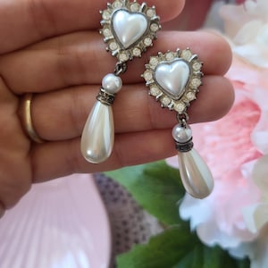 Beautiful High Quality Flower Earrings. Large Statement