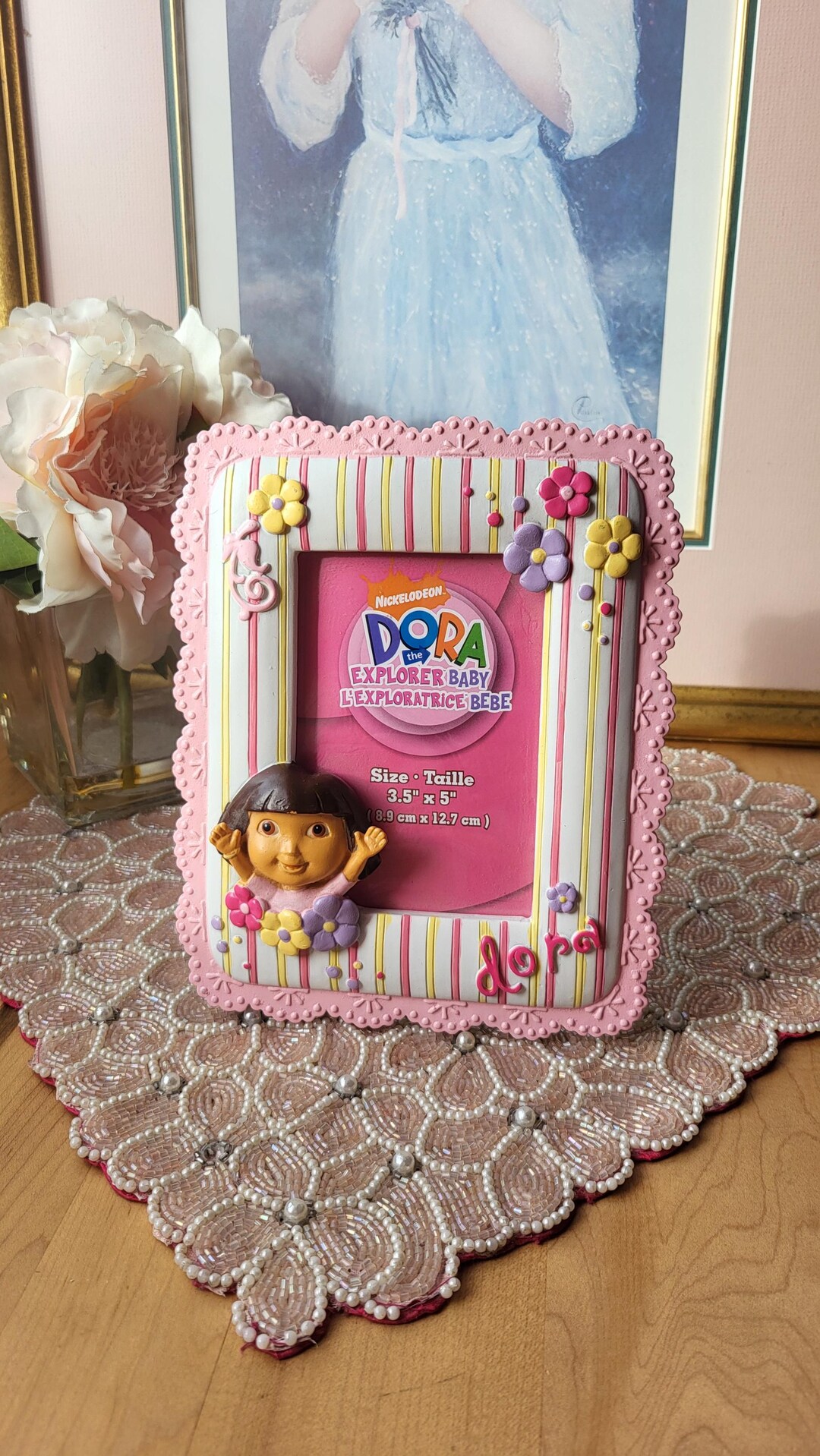 Vintage Dora the Explorer Pink Frame - Etsy