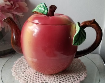Vintage ESD Japan Apple Tea Pot Teacher's Gift