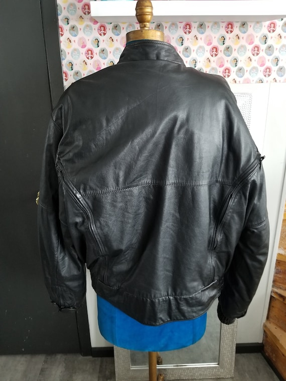 Veste de moto vintage First Gear Hein Gericke 2 epaisseurs fabriquees en Coree