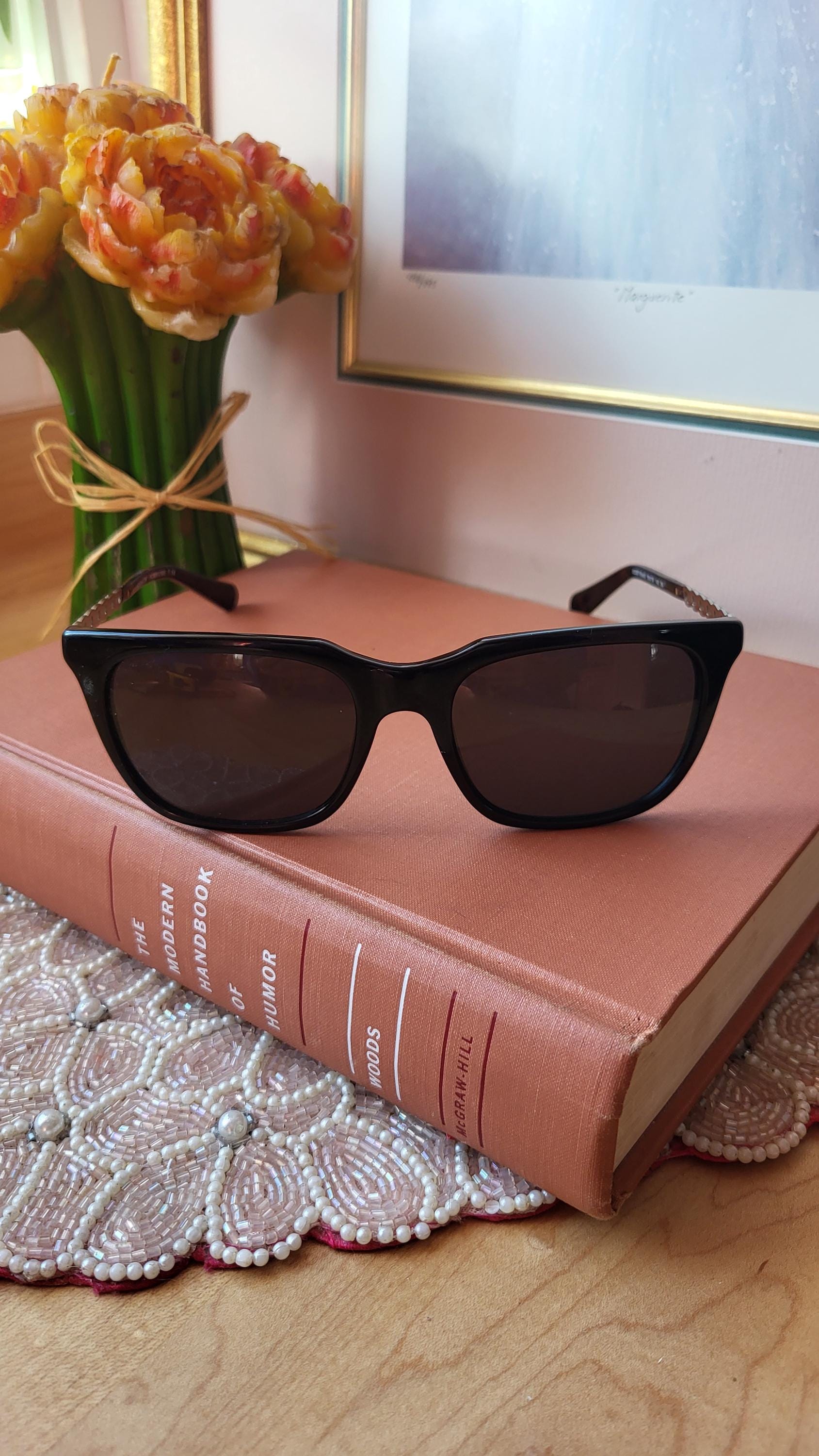 Vintage Coach Sunglasses HC 8236 500287 Black, Size 56-19-140