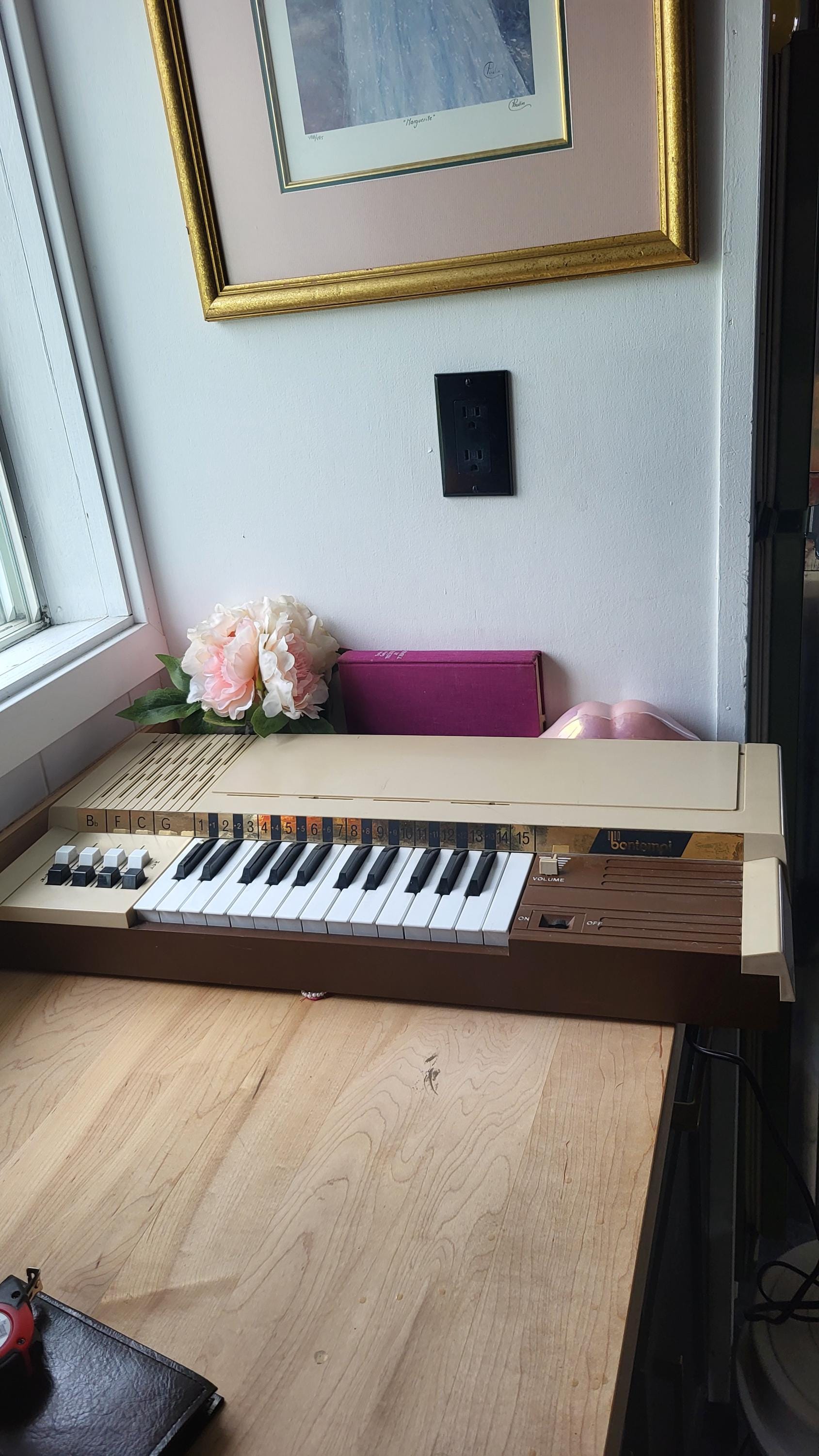 Vintage Bontempi Organ Keyboard Model B4 - Etsy