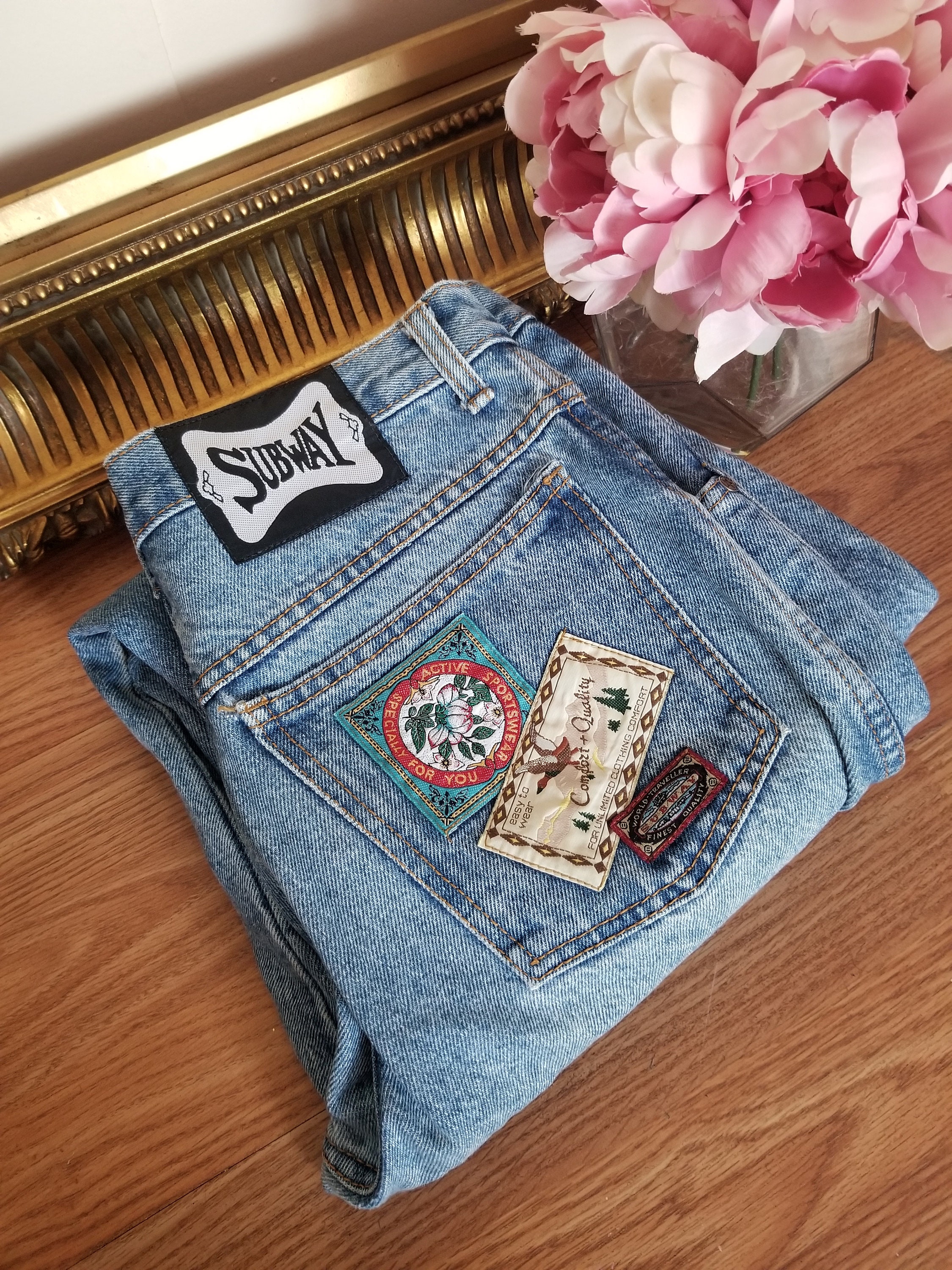Vintage nike cheap jeans