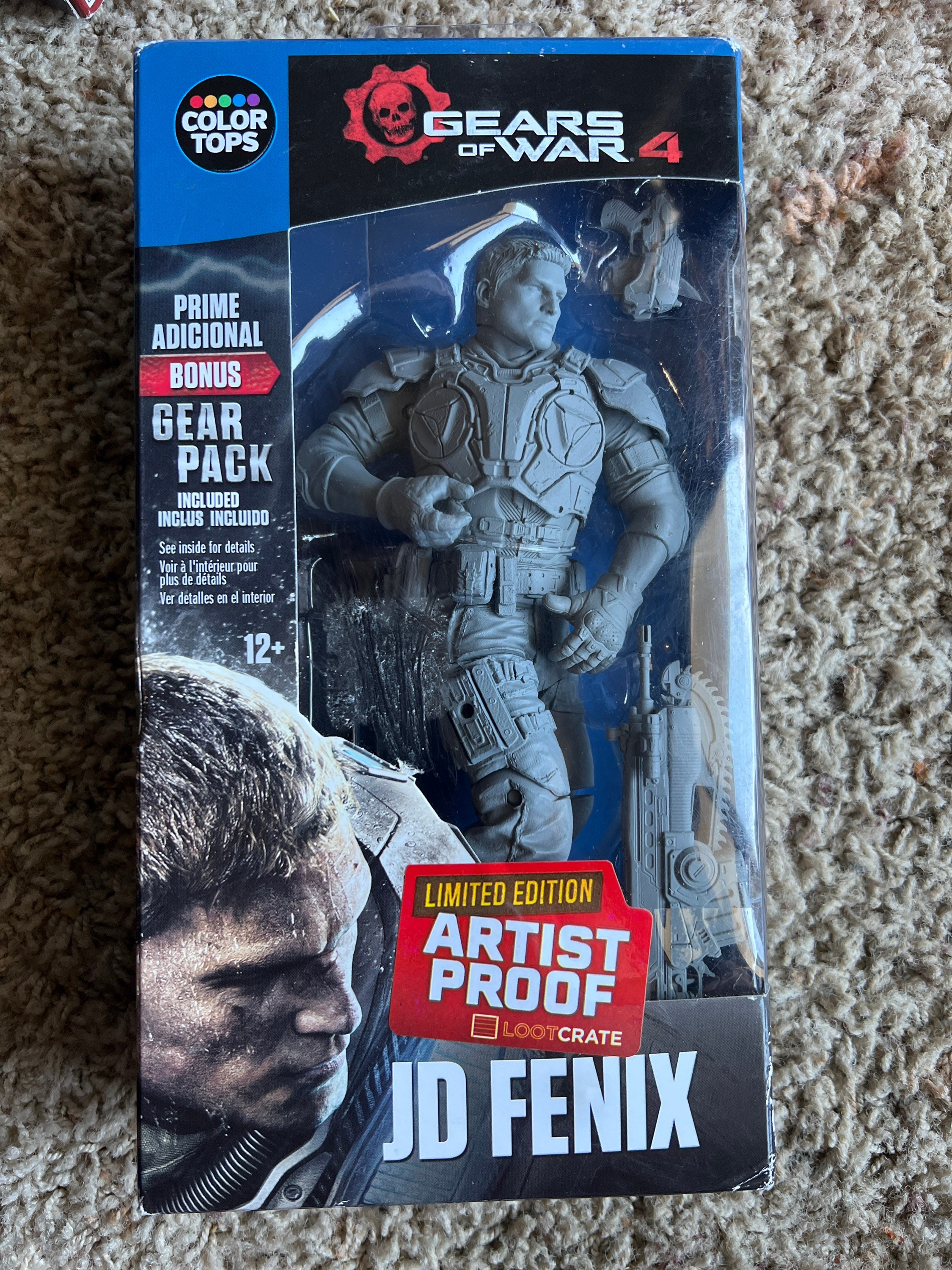 McFarlane Toys Gears of War 4 JD Fenix 7” Collectible Action Figure