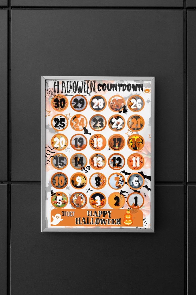 Halloween Countdown Calendar Printable - Il 794xN.4203227757 D5r8 
