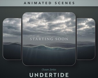 Animation Ocean Twitch : superposition Undertide Dark Stream