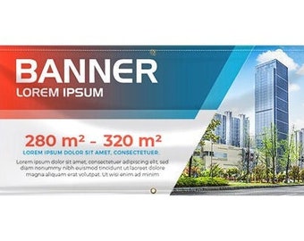 Outdoor Banners - Full Color Banners - Custom Size - Finish with Scrim Vinyl Matte Banner 13oz - Banners Backdrop
