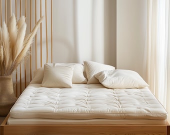 myWoolly® Latex Topper, The ultimate 100% natural wool and latex filled mattress topper