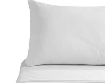 Organic Cotton Sateen Pillowcase Pair