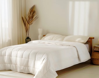 myComforter®, Year-round, 100% natural, washable wool-filled comforter.