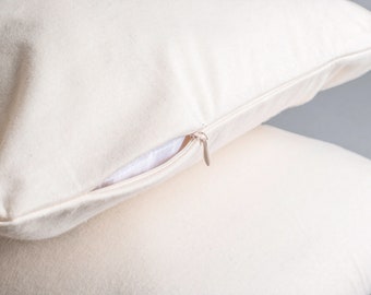 100% Organic cotton waterproof pillowcase encasement, the ultimate organic breathable encasement.