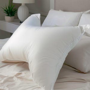 myDual® Side Pillow,  100% natural, adjustable and washable side wool pillow