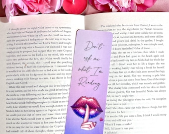 Smut Bookmark | Spicy Romance Reader Gift