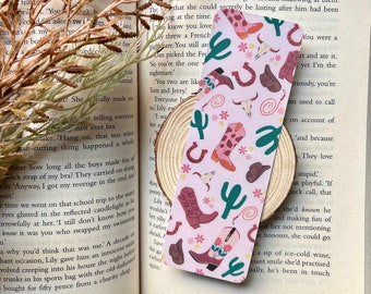 Cowboy Bookmark/Cowboy Romance Bookmark/Western Bookmark