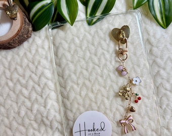 Cadena con dije Coquette para Kindle/Kobo: accesorio para lectores electrónicos
