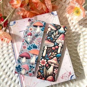 Cottagecore Mushroom Bookmark: Reader Gift