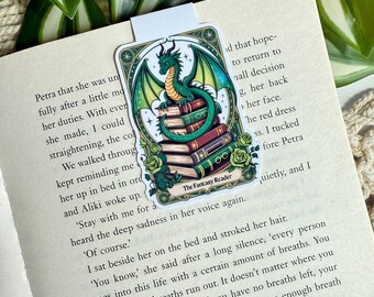The Fantasy Reader Dragon Tarot Magnetic Bookmark