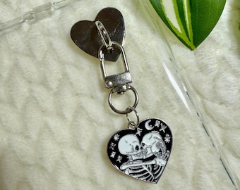 Clip pour breloques Kindle/Kobo : accessoire de liseuse Romance sombre