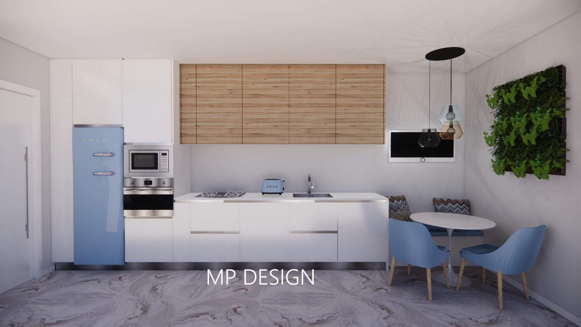 3D Kitchen Design | Kitchen | Online Interior Design | Custom Interior ...