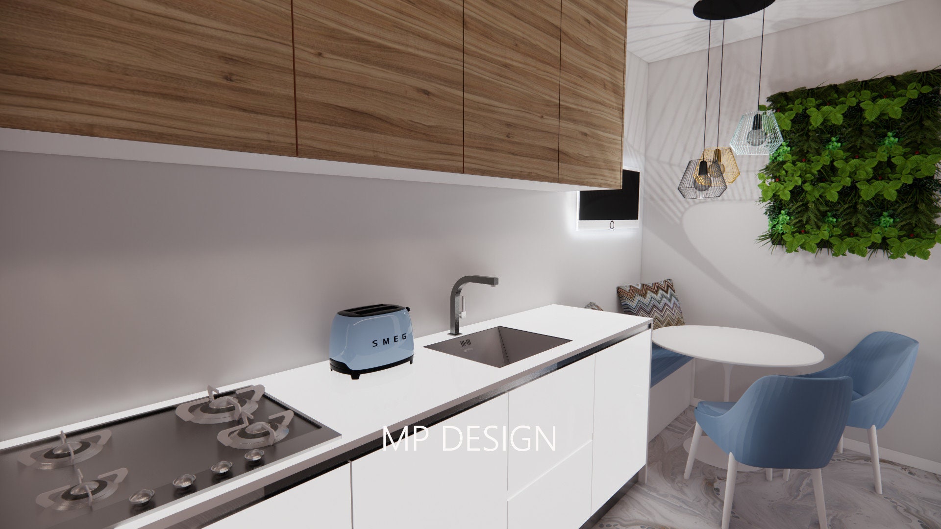 3D Kitchen Design | Kitchen | Online Interior Design | Custom Interior ...
