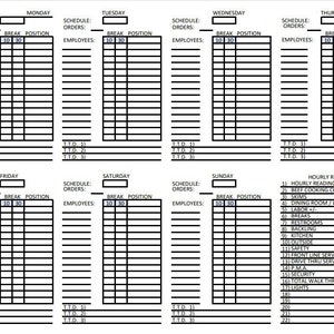 Manager Supervisor Checklist