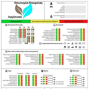 Pu&ograve; includere: Un rapporto diagnostico del veicolo con il logo dell'azienda e un elenco di controllo dettagliato dell'ispezione. Il rapporto include sezioni per l'illuminazione esterna, i componenti interni, i fluidi, i freni e le sospensioni, con indicatori codificati a colori.