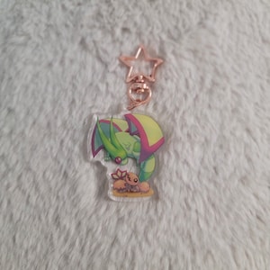 Sand Dragon Acrylic Charm