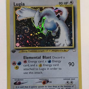 Lugia 1st Edition - Etsy