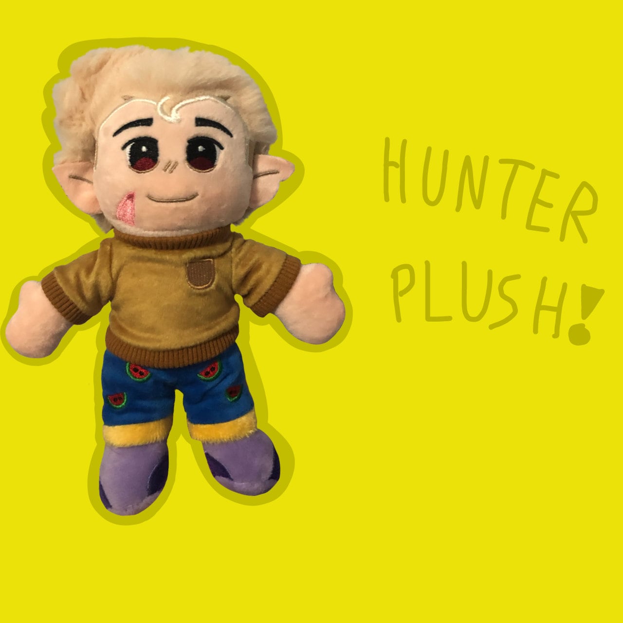 Belos Hunter TOH Plushie Style Sticker for Sale by SabSackStore