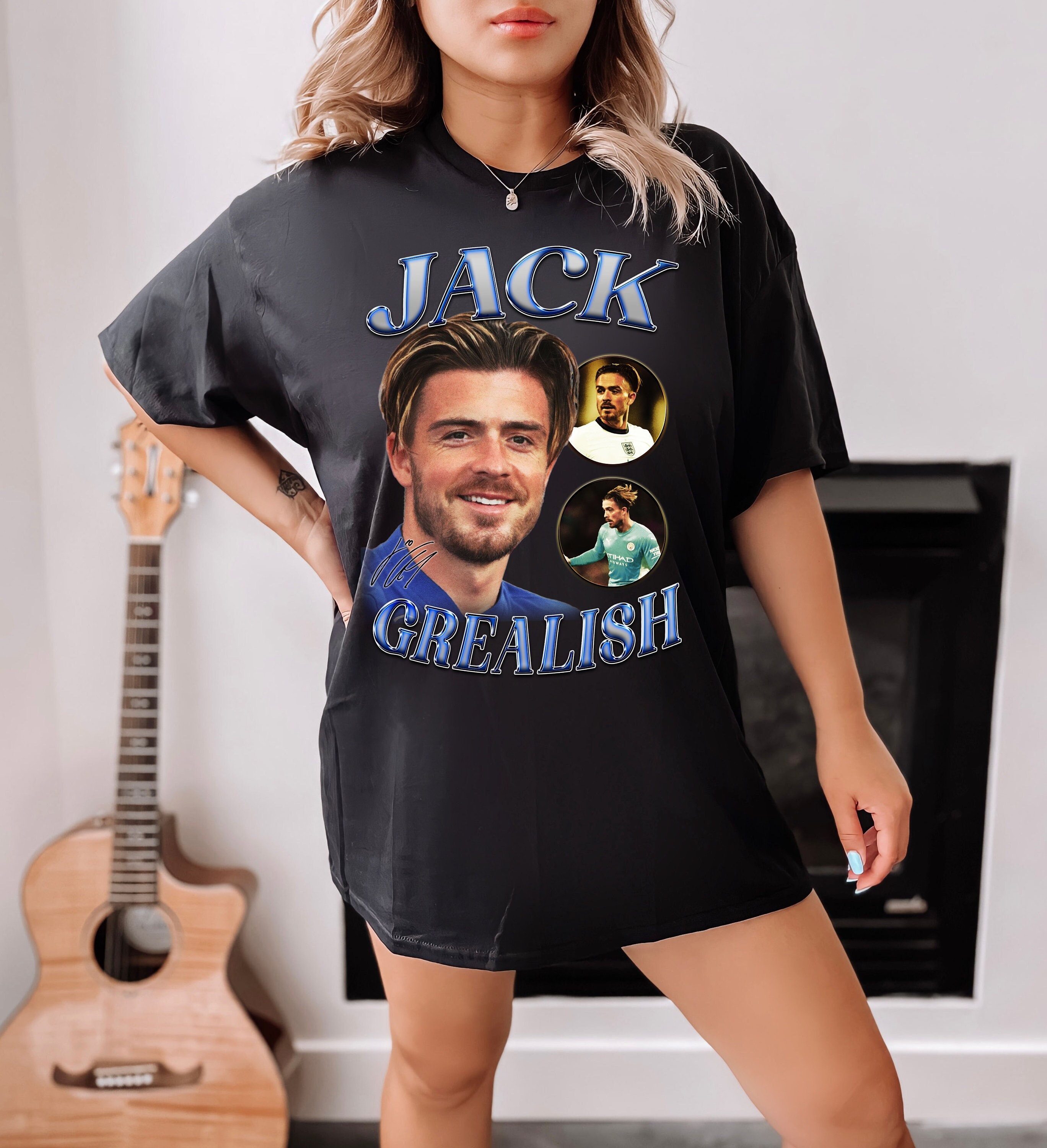 Jack Grealish Head Tri-blend T-Shirt for Sale by Fiona Shorts