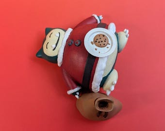 Santa Snorlax - 3D Print