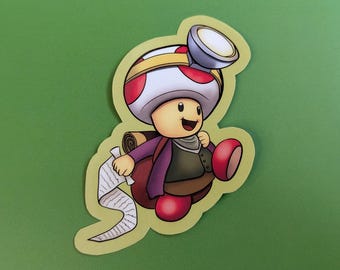 Captain Toad is going on an adventure! - Sticker